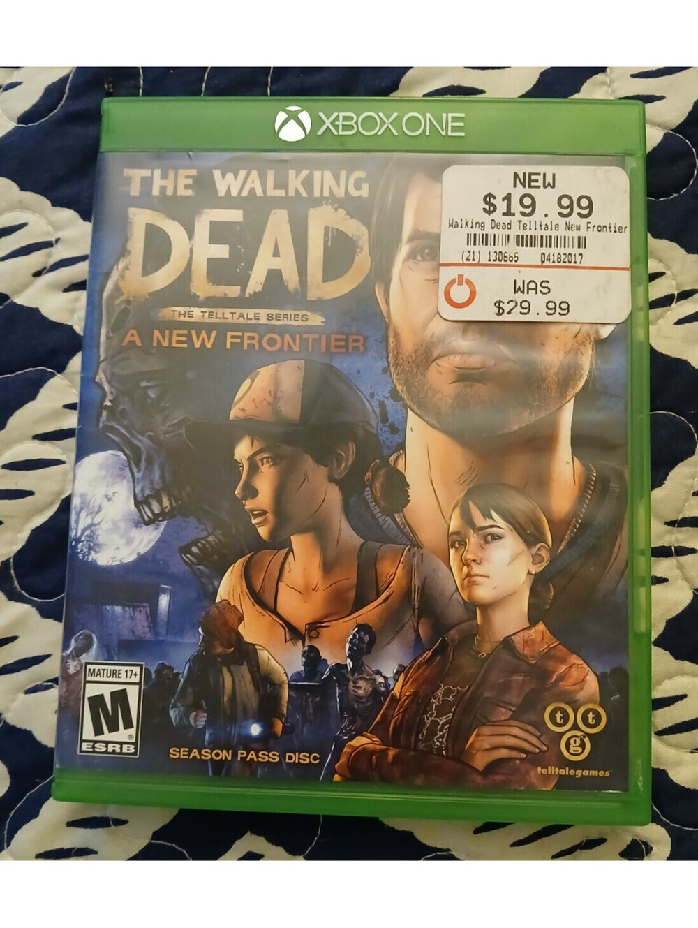 The Walking Dead: A New Frontier (Microsoft Xbox One, 2016)